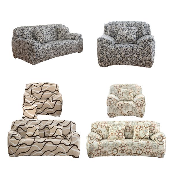 US Ship Stretch Chair Sofa Covers 1 2 3 Seater Protector Couch Cover Slipcover