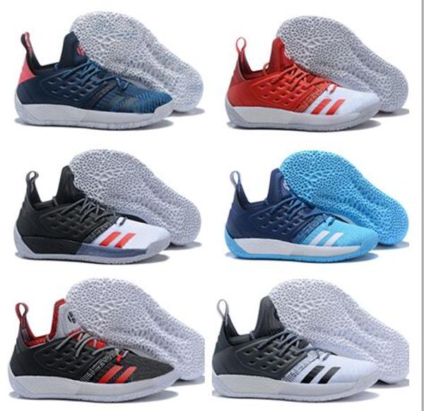 

2018 new men's harden vol 2 basketball shoes online store,tumbled leather,full-length shoes,popular sports training sneakers ,running s