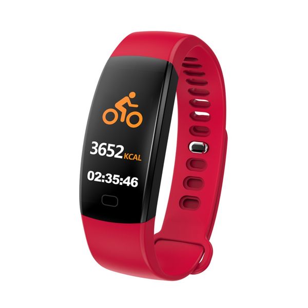 

smart wristwatch mens sport step pedometer tracker 0.96 inch touch screen outdoor smart bracelet men women waterproof smartbands, Slivery;brown