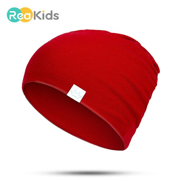 

reakids baby hat for children fashion skullies beanies winter baby beanie hat warm beanies cap children cotton, Yellow