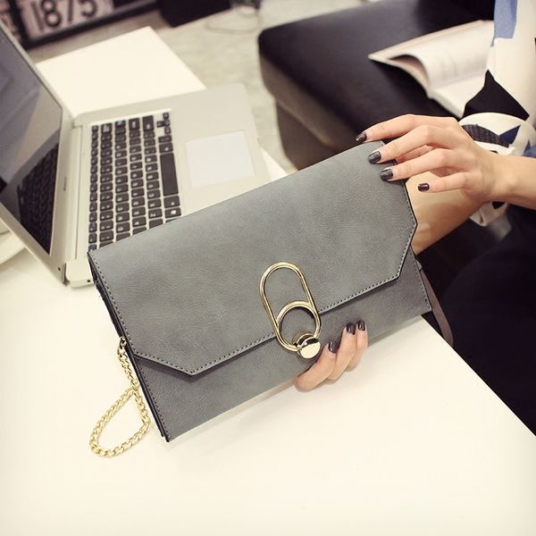 

2018 new fashion women handbags casual pu leather shoulder envelope bag women messenger bag tote purse bolsa feminina