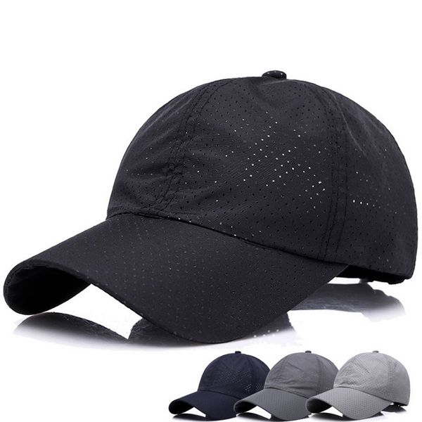 

laamei 2018 men and women's summer mesh cap snapback fashion breathable baseball cap outdoor baseball hat men&women, Blue;gray