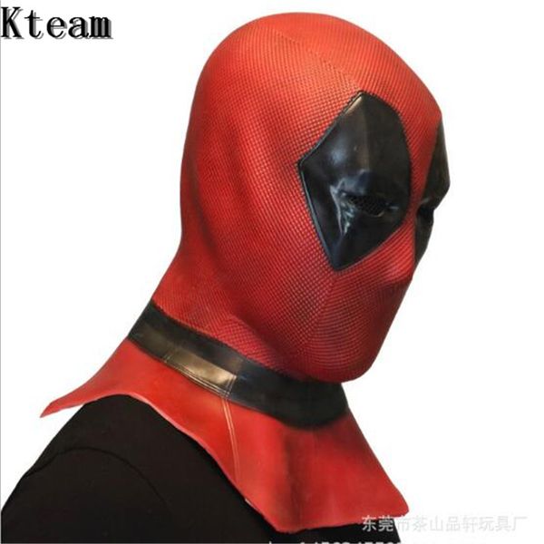 

cosplay marvel superhero deadpool mask man full face прохладные маски дышащий латекс хэллоуин cos prop
