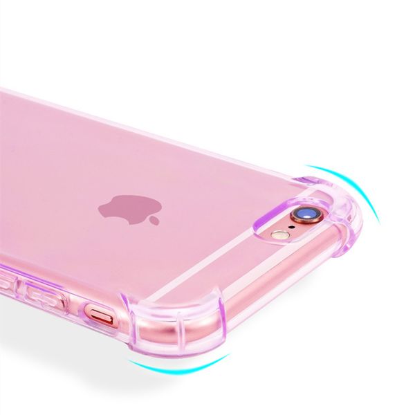 

for iphone case clear rubber soft tpu phone case airbag shockproof phone cover for iphone x coque