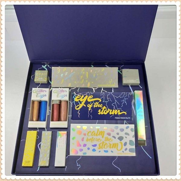 

2018 косметика Stormi Bundle погода коллекция комплект глаз шторм макияж набор DHL свободный корабль с брендом