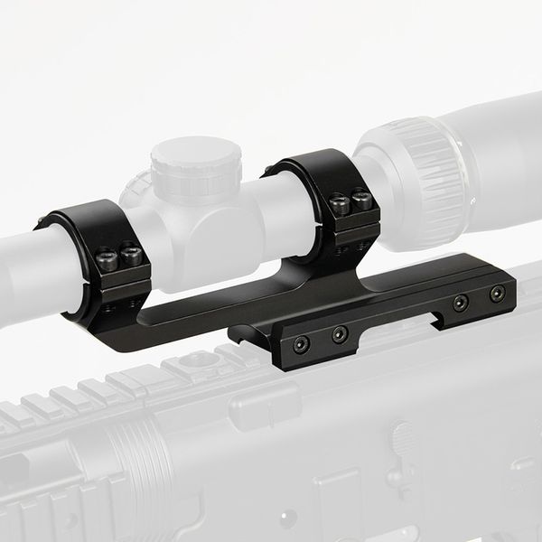 PPT Rifle Double Ring Scope Mount Black Color Diâmetro 1inch ou 1.18inch Cabe 21.2mm CL24-0200