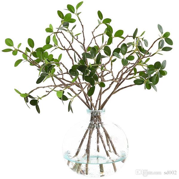 

artificial aglaia odorata fake simulation green plants for home deskwedding decoratios flower rattan plastic branches new 3 8hq zz