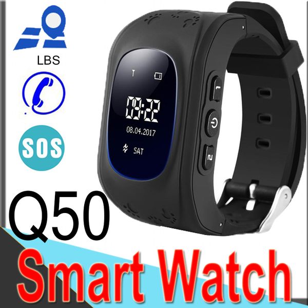 

q50 смарт-часы для детей lbs gsm локатор трекер анти-потерянный пульт дистанционного монитора детей анти-потерянный с розничной коробке xq4