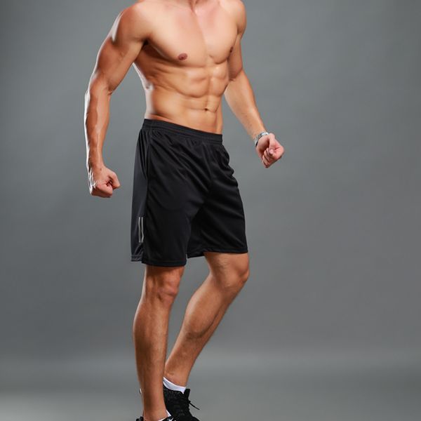 

mens 2 in 1 running shorts workout gym fitness basketball football sports training shorts with back zip pocket, Black;blue