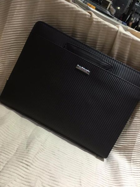 

real leather deluxe mens business briefcase lapshoulder bag