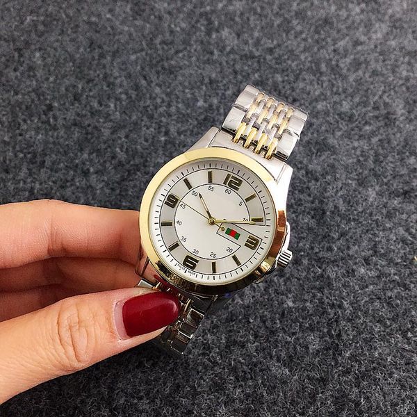 

Мода Марка женская девушка стиль из нержавеющей стали группа кварцевые наручные