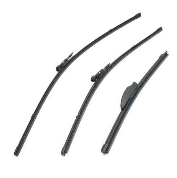 3 pçs / set Front Traseira Carro Windscreen WIPER Lâmina para Land / Rover 2007-2012 / Freelander 2