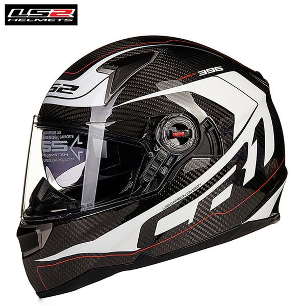 

L 2 carbon full face motorcycle helmet racing capacete moto ca co ka k motor helm dual vi or