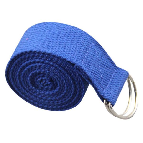 

n super soft yoga strap with d-ring stretching holding poses improving flexibility and physical blet 1 piece