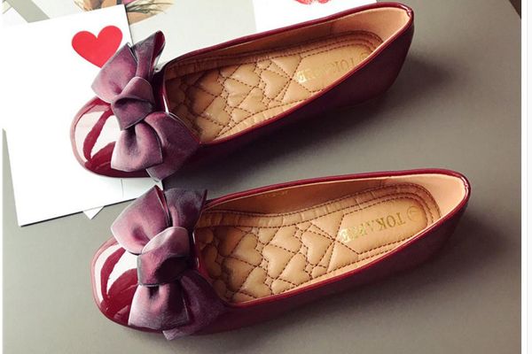 

send korean version 2018 spring new style flat bottom women's single shoes, Black