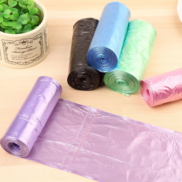 

garbage bag thick color garbage bag durable disposable plastic small trash can bag point breakpoint household kitchen household tools mx5065