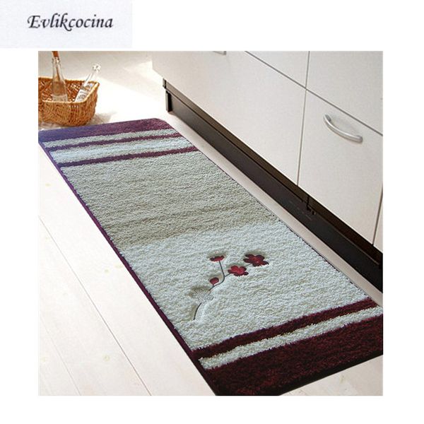 

water absorption rural embroidered bath mat door floor tapete banheiro carpet for toliet non slip alfombra bano