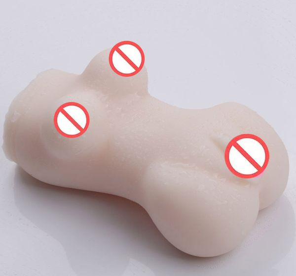 Pocket Pussy Masturbators Cup Realistic Penis Massager Artificial Vagina Brinquedos para Homem Mini Masturbador Produtos Sexuais