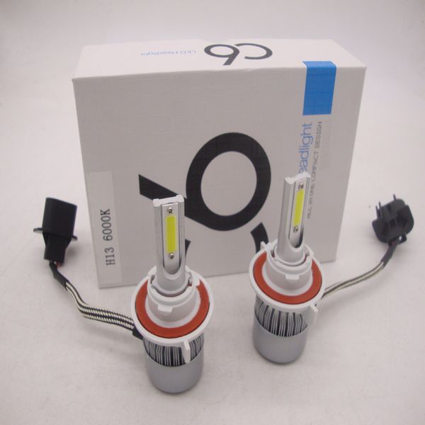 

cree cob h4 h7 h11 h1 9005 9006 9007 led headlight kit hi-lo 120w 20000lmcar white lamp bulbs