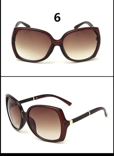 Nova marca famosa quadro óculos de sol óculos de sol design profissional vintage visão proteção para mulheres óculos de sol olho cuidado com logotipo 6 tipos