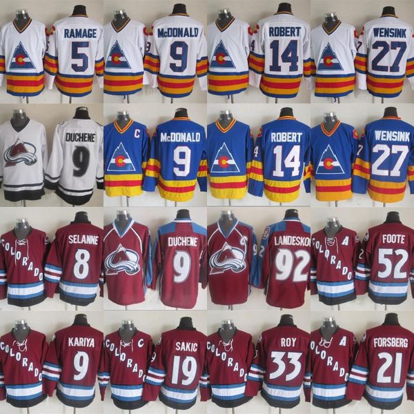 avalanche throwback jersey