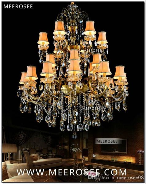 Large 3 Tiers 24 Arms Crystal Chandelier Light Fixture Antique Large 3 Tiers 24 Arms Crystal
