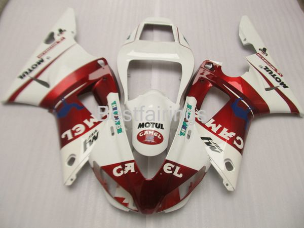 

custom fairing kit for yamaha r1 1998 1999 red white fairings yzf r1 98 99 hg25