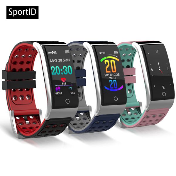 

smart watch men e08 bracelet fitness tracker pedometer bluetooth waterproof alarm clock women sports smartwatch for android ios, Slivery;brown