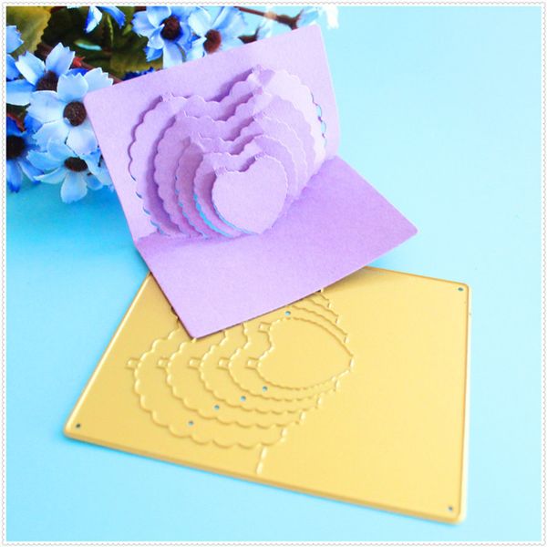 3D Stereo DIY Cutting Dies Metal Stencil Scrapbooking Album Paper Card Embossing