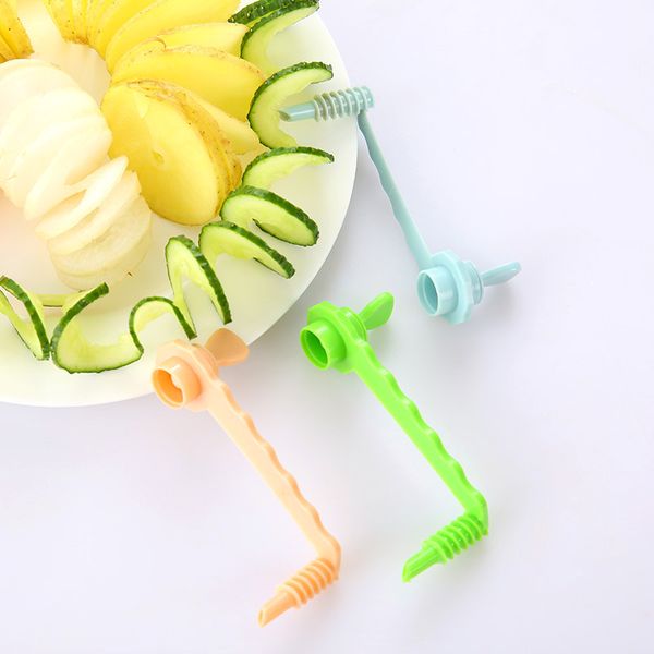 

stainless steel tornado cutter carrot spiral slicer kitchen cutting models potato cutter cooking accessories home gadgets