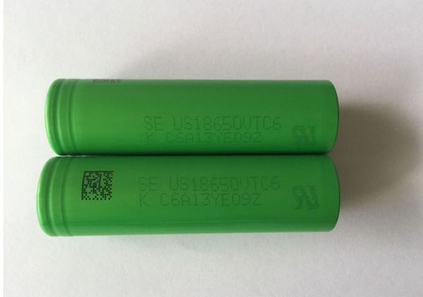 

100% подлинные 18650 литиевая батарея 3000mah vtc6 30a аккумуляторная оригинальный сотовый ups top free shipping качества
