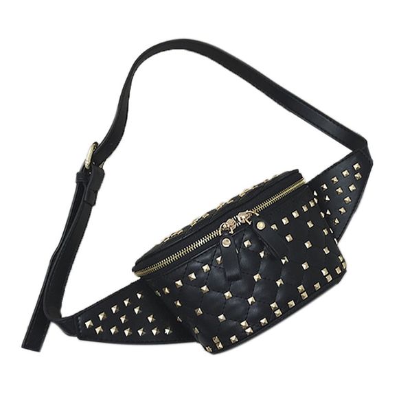 

arsmundi bag belt women fashion leather bum bag new rivet lingge shoulder bags fanny pack for women girls street shooting