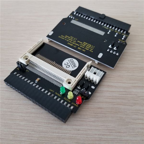 

10pcs/lot ide 40pin female to cf compact flash male adapter card support dma function