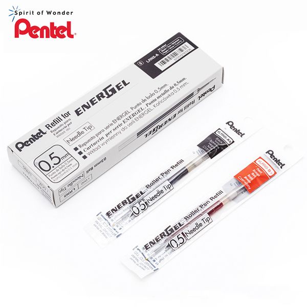 

pentel energel lrn5 needle-point gel pen refill - 0.5 mm/0.4mm black/blue/red for pentel bln-75
