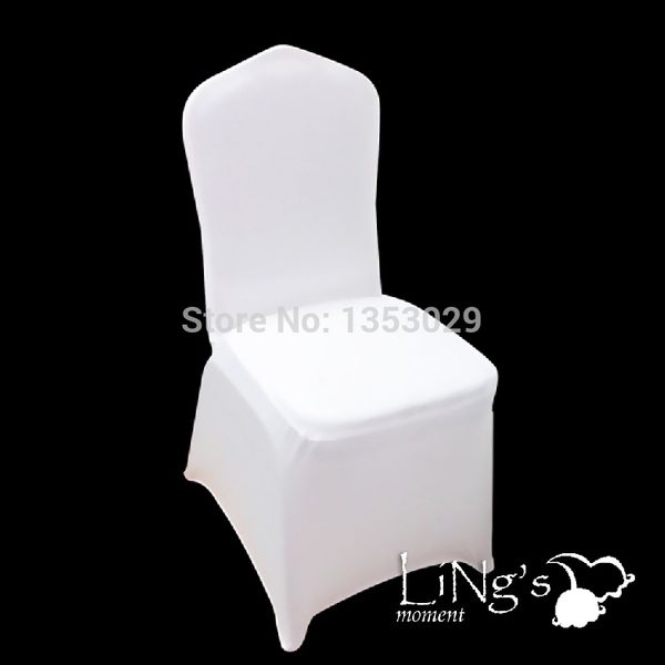 

wholesale-white covers spandex lycra chair cover wedding banquet strech seat cover party l chair decoration
