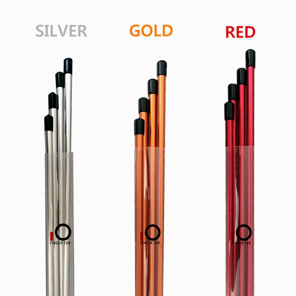 

golf alignment stick metalline 100% vertical injection aluminous splicing golf alignment 3 colors finger ten