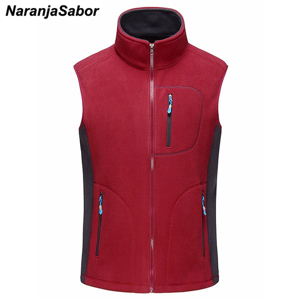 

zippers men's autumn winter fleece softshell vests warm waistcoat mens casual sleeveless outwear jacket male brand clothing, Black;white