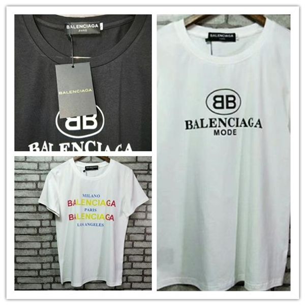 

Топ B дизайнер Марка футболка с коротким рукавом роскошные 100% хлопок с коротким рукавом печать футболка для мужская женская одежда O шеи тройники