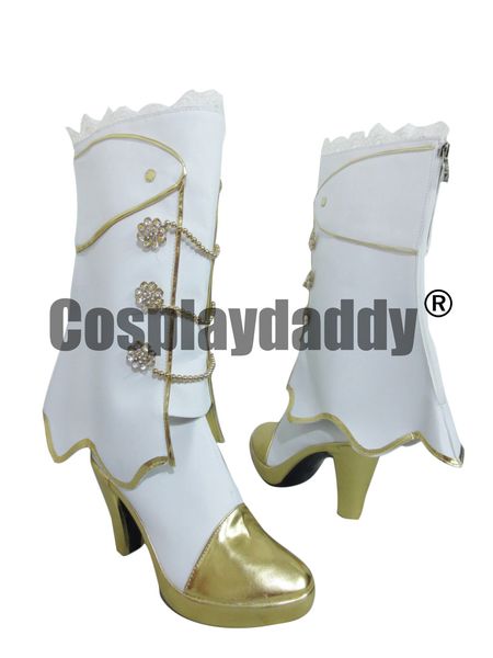 Ama vivi! Eli Ayase Minami Sonoda Umi Cosplay Scarpe da sposa bianche