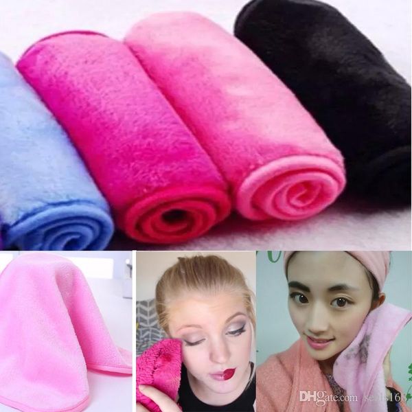 

new 40*17cm makeup remover towel natural microfiber cleaning skin face towel facial wipe cloths wash cloth bridal party towel dhl fhh7-962