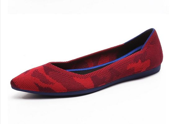 

2018 Весенние женские платья для женщин Женские балетные туфли Мягкие плоские кабл