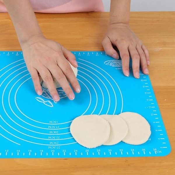 

silicone pad cake dough rolling kneading baking mat with precise scale master the tools of baking ration