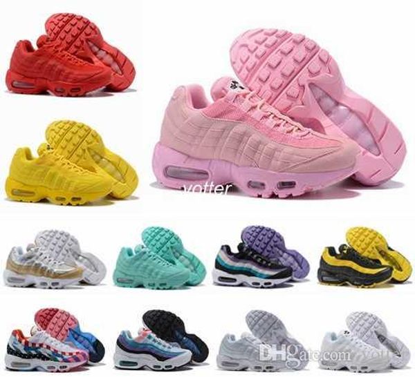 Especial X De Rojo 2018 Frecuencia Running Zapatillas Amarillo Rosa Mujer Locker Compre 95s Para Piet Parra Edición Foot 95 Corduroy m8NPvn0wyO