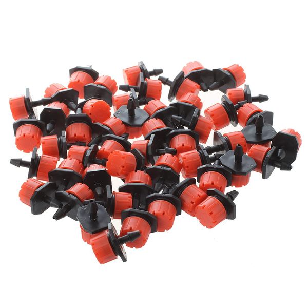 

alim 50 pcs adjustable irrigation sprinklers emitter drip