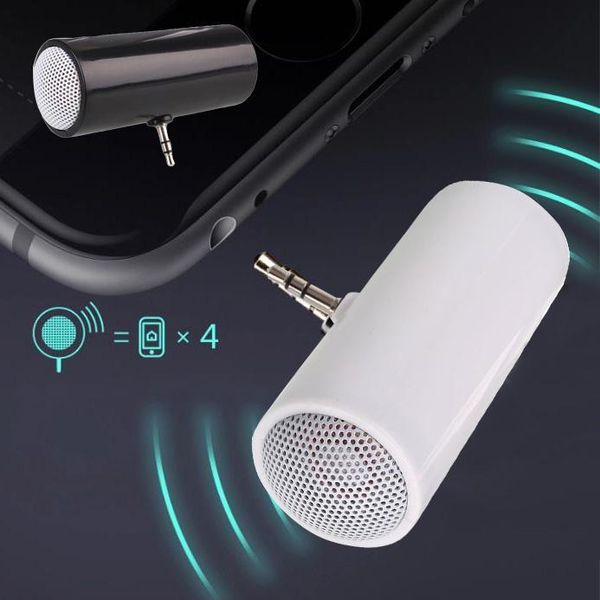 

pvflymk monaural loudspeaker 3.5mm mini speaker laptablet stereo audio speakers for smartphone mp4 tablet pc