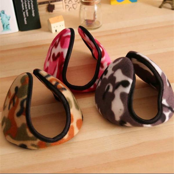 

soft fleece earmuff winter ear muff wrap band warmer grip earlap new year gift cool, Blue;gray