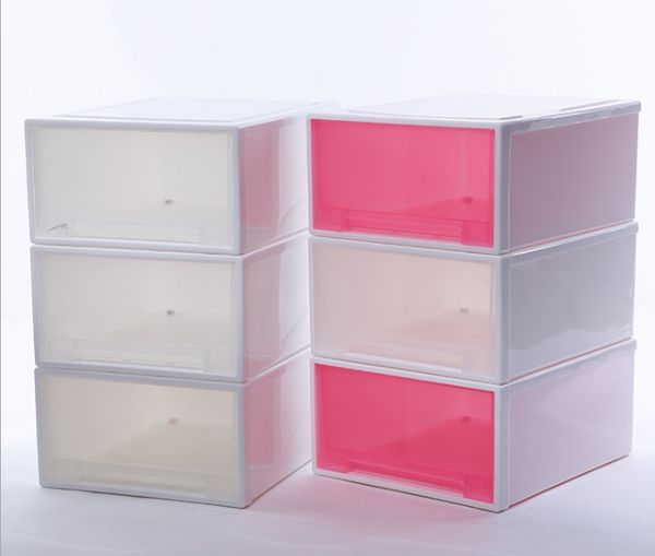 Hot Drawer Type Plastic Storage Box Makeup And Finishing Box