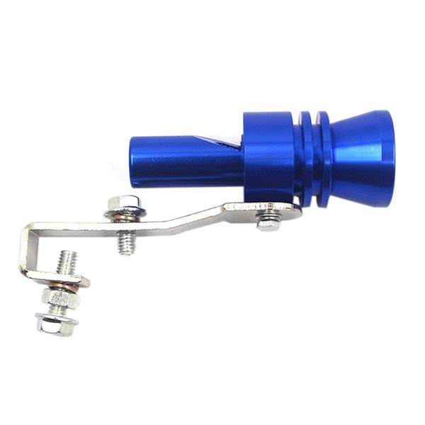 

xl universal black car turbo sound exhaust muffler pipe whistle fake blow-off bov simulator whistler vehicles auto accessories