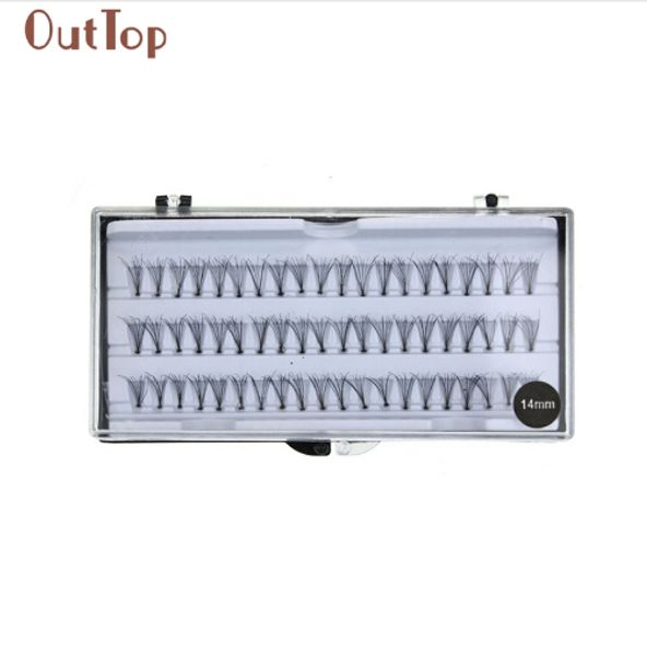 

60pc/set individual black mink fake false eyelashes natural long eyelashes extension makeup eye lashes 8/10