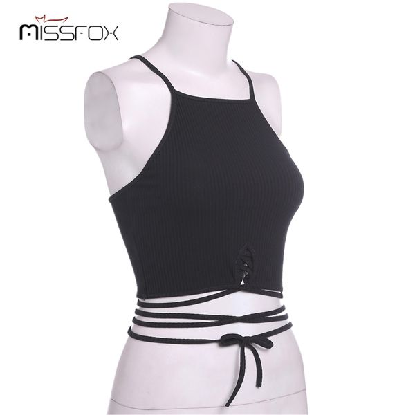 

summer new sleeveless camis solid crop, White